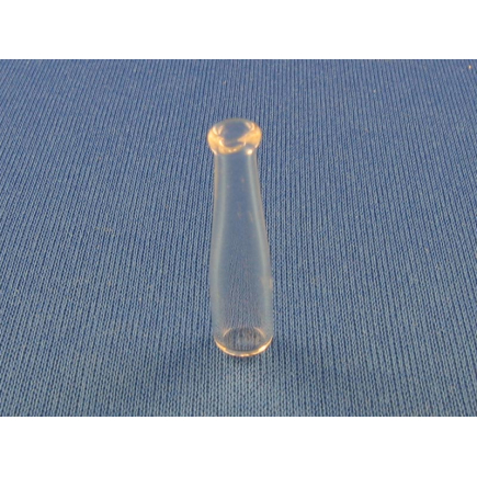 2.3 cm glass bottle.
