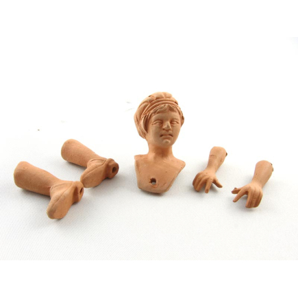 Head, Hands, Feet - Woman 12 cm