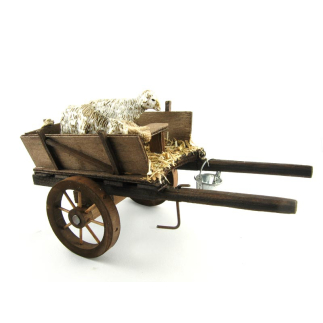 Sheep cart with side panels