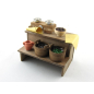 olive sales stall for 10 cm figures