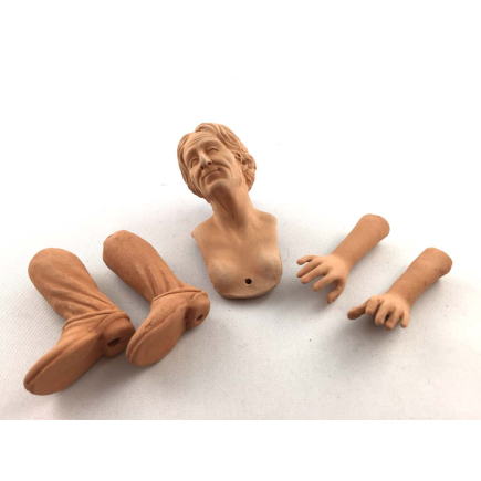 Head, Hands, Feet - Elderly Woman 20 cm