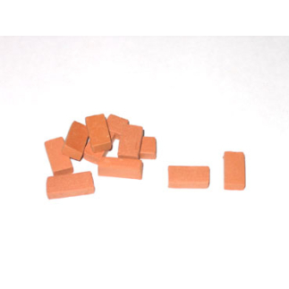 Small bricks (1.4 x 0.7 x 0.4 cm)