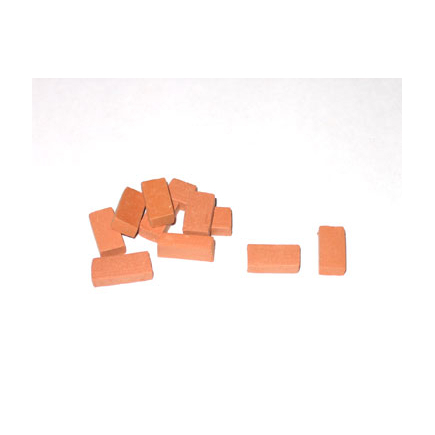 Small bricks (1.4 x 0.7 x 0.4 cm)