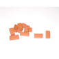 Small bricks (1.4 x 0.7 x 0.4 cm)