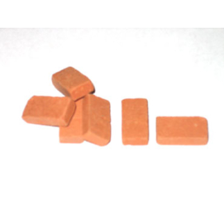Medium bricks (2.5 x 1.2 x 0.7 cm)