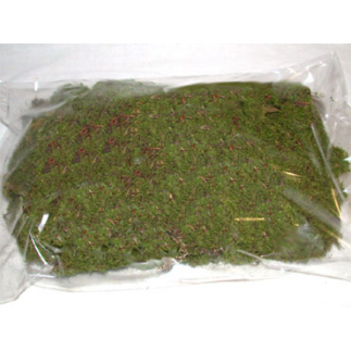 Natural moss mat for nativity scenes, 100 g bag.