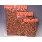 Coarse-grain cork panel bag cm 14x20