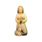 Kneeling Shepherdess Rudolf Nativity Scene 9 cm