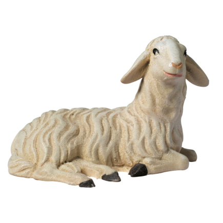 Lying Sheep Rudolf Nativity Scene 9 cm