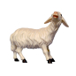 Bleating Sheep Rudolf Nativity Scene 9 cm