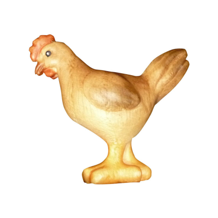 Nativity Scene Hen Rudolf 9 cm