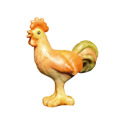 Rooster Nativity Scene Rudolf 9 cm