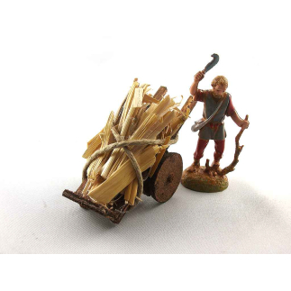 Hay cart for 6/6.5 cm figures
