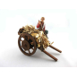 Hay cart for 10/12/13 cm nativity scene figurines with spoked wheels