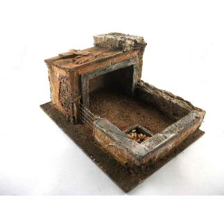 Pigsty for 10–12 cm figures