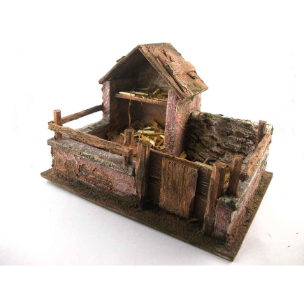 Chicken coop for 10–12 cm figures