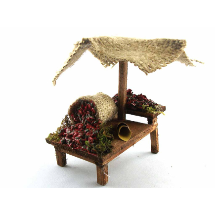Chili pepper stall for 10 cm figures - ECO