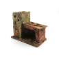 Nativity scene house, height 7/8 cm (for background use)
