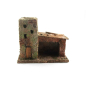 Nativity scene house, height 7/8 cm (for background use)