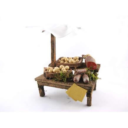 Egg and cured meats counter