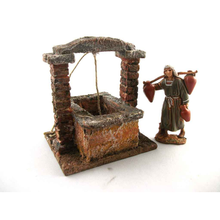 Type N well for 5.5/6/6.5 cm nativity scene figures