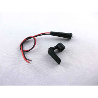 5 mm yellow FRISA LED torch - self-flickering