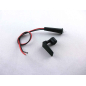 5 mm yellow FRISA LED torch - self-flickering
