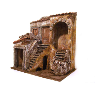 House for 10 cm nativity figures