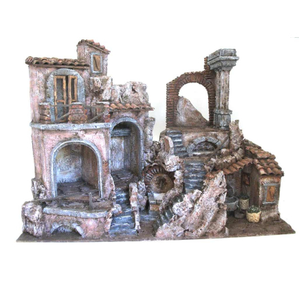 Complete nativity scene
