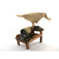 Chestnut stall for 10 cm figures - ECO