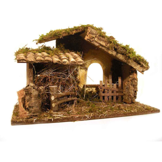 Stable - 42x18x27 cm for 10 /12/13 cm figurines