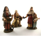 Peasant women, 3 figures, 10 cm - Landi Moranduzzo figurines