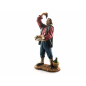 4 Neapolitan figures, 12 cm - Landi Moranduzzo figurines