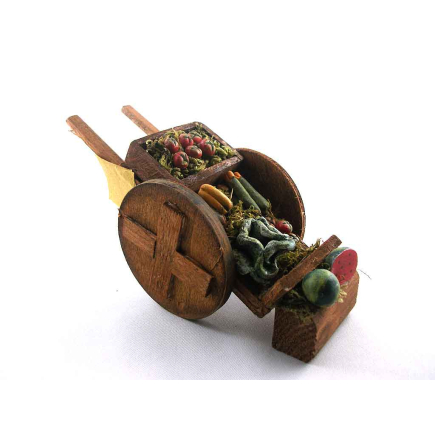 Fruit cart for 10/12/13 cm figures