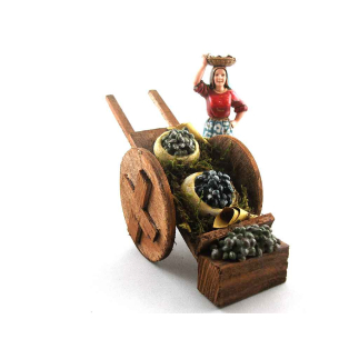 Olive cart for 10/12/13 cm figures