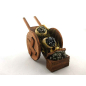 Olive cart for 10/12/13 cm figures