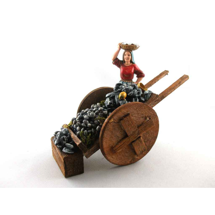Mussel cart for 10/12/13 cm figures