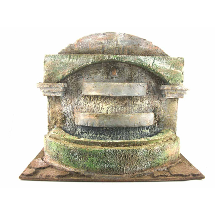 Fountain for nativity scenes with 10–12 cm figurines