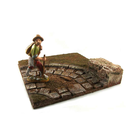 Road for figurines, 10-12-13 cm - type B
