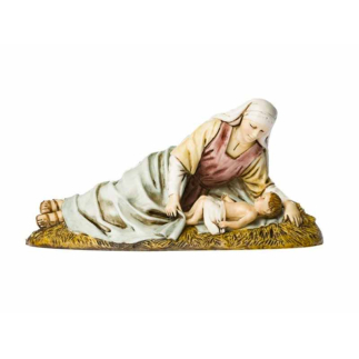 Reclining Madonna with Child, 13 cm - Landi Moranduzzo figurines