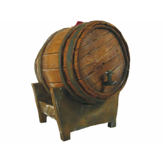 Barrel h. 15 cm on base