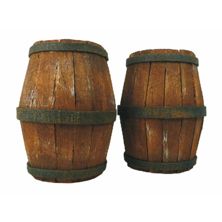 Barrels h. cm. 11