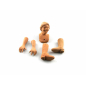 Head, Hands, Feet - Elderly Woman, 12 cm