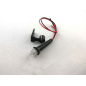 8 mm yellow LED torch - self-contained flickering