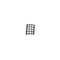 Mini window grate for nativity scenes