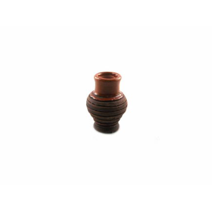 Simple rustic L-type amphora - approx. 3 cm