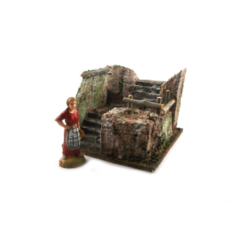 Ladder for shepherd figurines cm 5.5/6/6.5
