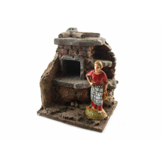 Type D oven for 5.5/6/6.5 cm nativity scene figures