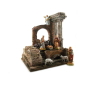 Tempio capanna per statuine cm. 6-6,5