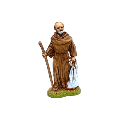 Neapolitan figures - 6 cm monk - Landi Moranduzzo figurines